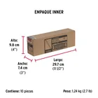 Pistón a gas con capacidad de 100 N / 10 kg, HERMEX 7