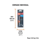 Desarmador de precisión plano de 1.8 mm mango ergonómico 5