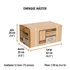 Desarmador de precisión de cruz PH000 mango ergonómico 7