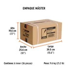 Desarmador de cruz 3/8' x 8' mango Comfort Grip, TRUPER 7