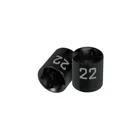 Dado de impacto de 22 mm, 6 puntas, cuadro 1/2', TRUPER 1