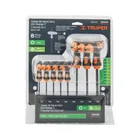 Juego de 8 llaves torx extralargas con mango T, TRUPER 5
