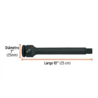 Extensión de impacto con cuadro de 3/4', largo 10', TRUPER 3