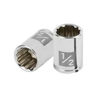 Dado de 1/2', 12 puntas, cuadro 1/4', TRUPER 1