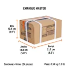 Dado de 5.5 mm, 6 puntas, cuadro 1/4', TRUPER 7
