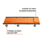 Cama de acero 40' para mecánico, TRUPER 2