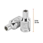 Dado de 4 mm, 12 puntas, cuadro 1/4', TRUPER 3