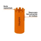 Brocasierra diamante 7/8' borde segmentado, TRUPER 2