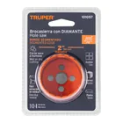 Brocasierra diamante 2' borde segmentado, TRUPER 4