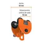 Trole de carga 1/2 ton para vigas IPS e IPR, ajustable 3