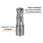 Cortador anular de 5/8' x 1', TRUPER 2