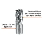 Cortador anular de 3/4' x 1', TRUPER 2