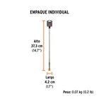 Broca SDS Plus 1/4 x 12', TRUPER 5