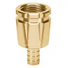 Conector 1/2' hembra robusto de aluminio, TRUPER 1