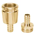 Juego de conectores 1/2' macho/hembra robustos de aluminio 1