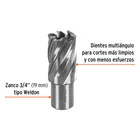 Cortador anular de 15/16' x 1', TRUPER 2