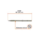 Cincel de punta SDS max de 16', TRUPER 6