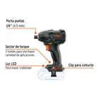 Destornillador de impacto, 20V, sin accesorios, MAX 2