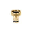 Conector 3/4' rápido hembra de latón, sistema click, TRUPER 1