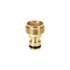 Conector 3/4' rápido macho de latón, sistema click, TRUPER 1
