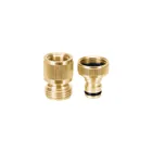Conector 3/4' rápido de latón grifo-manguera sistema click 1