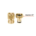 Conector 3/4' rápido de latón grifo-manguera sistema click 2