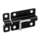 Pasador de barril 3' de acero acabado negro, HERMEX 1