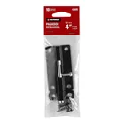 Pasador de barril 4' de acero acabado negro, HERMEX 4