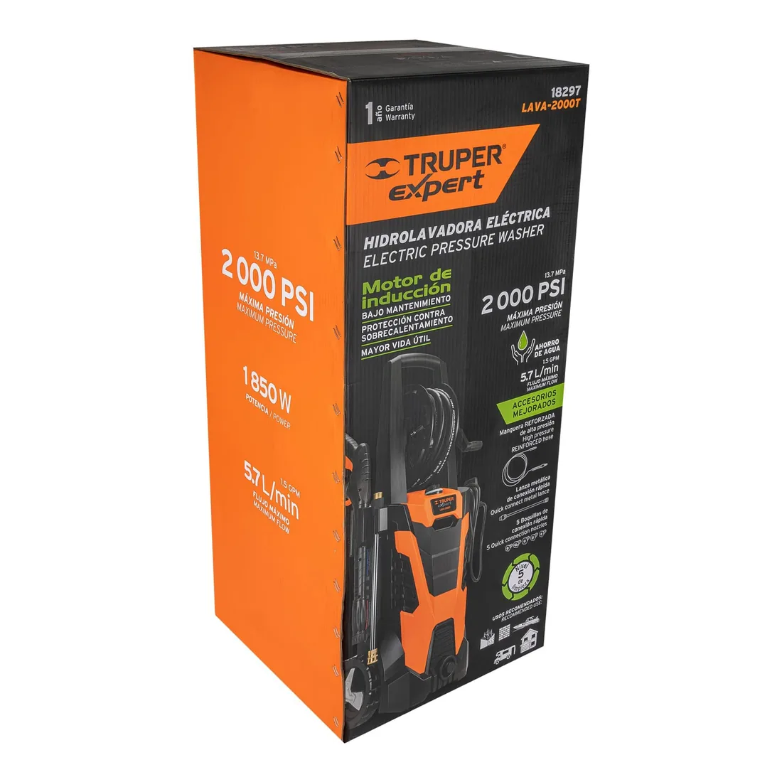 Caja de empaque de repuesto para LAVA-2000T, TRUPER