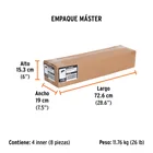 Hacha europea 1000 g, mango hickory 28', TRUPER 5