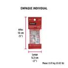 Portacandado de acero galvanizado 1-3/4', HERMEX 4