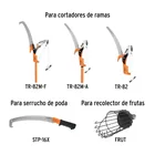 Extensión de bambú de 4 m, diámetro 35 mm, TRUPER 2