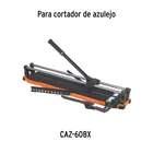 Repuesto 2 bases para riel de cortador CAZ-60BX, EXPERT 2