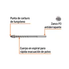 Broca para vidrio y azulejo 5/16', TRUPER EXPERT 2