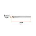 Broca para vidrio y azulejo 5/16', TRUPER EXPERT 3