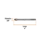 Broca para vidrio y azulejo 3/8', TRUPER EXPERT 3