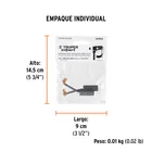 Bolsa con 2 carbones de repuesto para RPLUS-6NX, TRUPER 3