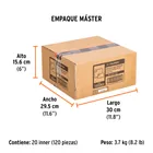 Bolsa con 2 micas para careta CAREL-913C, TRUPER 6