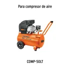 2 ruedas 1-3/8' para compresores Grupo 3, TRUPER 2