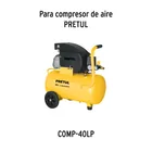 2 ruedas 1-1/2' para compresores Grupo 4, TRUPER 3