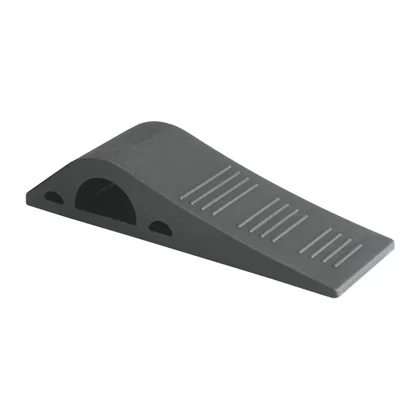 Tope tipo cuña de hule, 12 cm para puerta, HERMEX