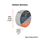 Cinta de aluminio de 48 mm x 30 m, TRUPER 5