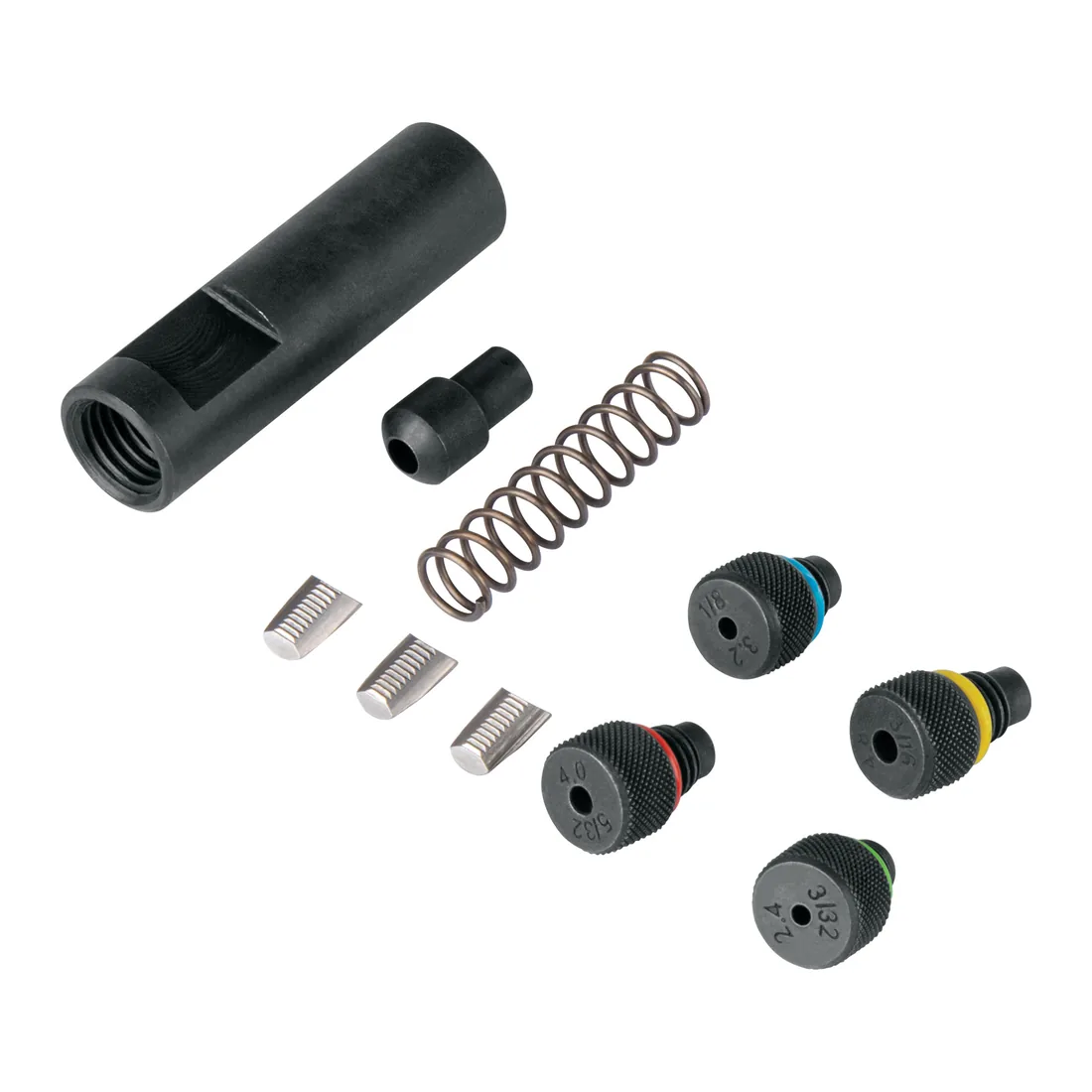Kit de refacciones y mordazas para remachadora REX-8, TRUPER
