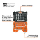 Juego de 36 herramientas cuadro 1/2' mm para mecánico 2