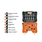 Juego de 36 herramientas cuadro 1/2' mm para mecánico 4