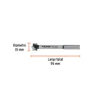 Broca forstner 15 mm para madera, TRUPER 2