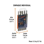 Juego de 5 brocas para concreto SDS Plus, TRUPER 4