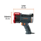 Linterna reflectora LED 2000 lm, recargable, TRUPER 3