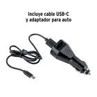 Linterna reflectora LED 2000 lm, recargable, TRUPER 4