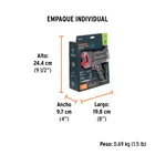 Linterna reflectora LED 2000 lm, recargable, TRUPER 9